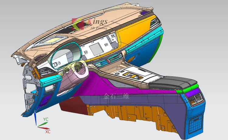 深挖兩年，秋平模型借助金石3D打印機(jī)崛起為重慶汽車手板之最